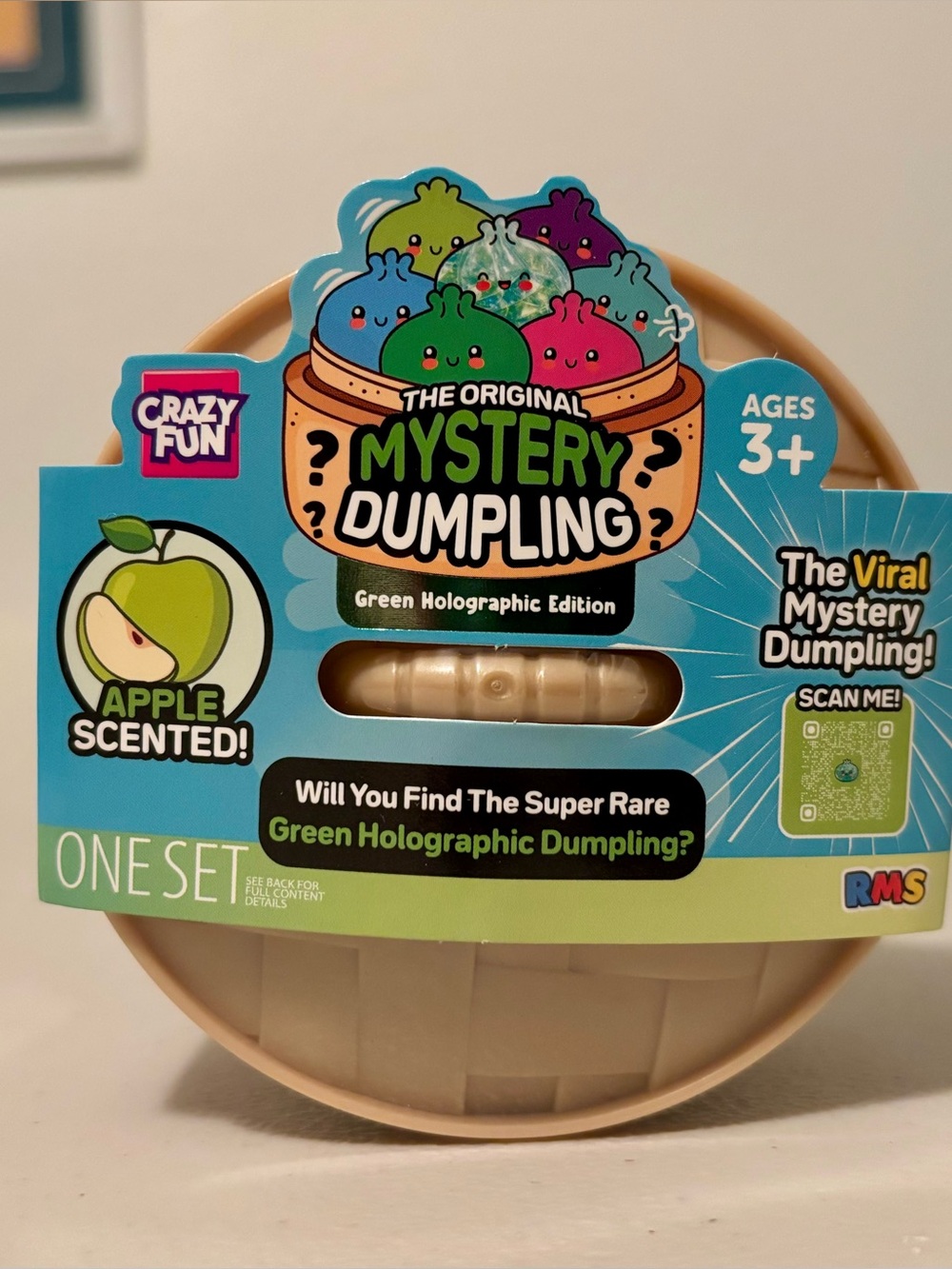RMS Crazy Dumpling Apple Scented Green Holographic Edition Five Below